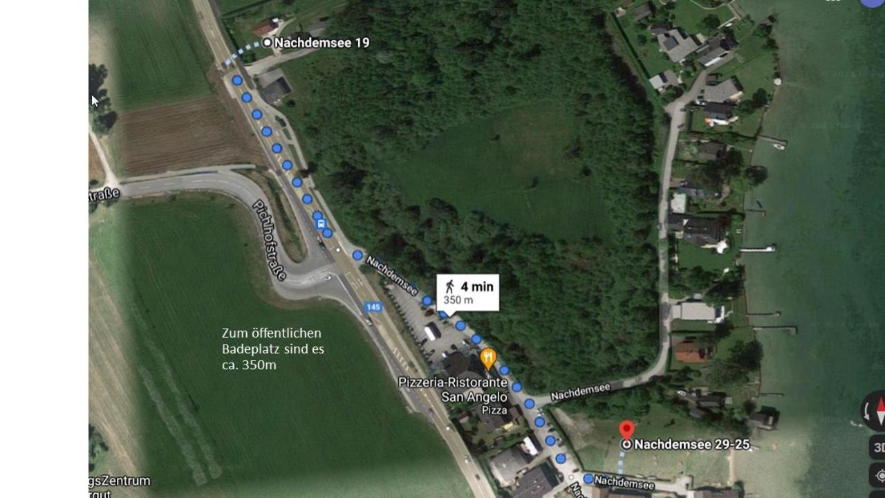 Ferienhaeuschen Am Traunsee Mit Tretboot Zur Freien Nutzung Am Badeplatz Altmuenster Ngoại thất bức ảnh