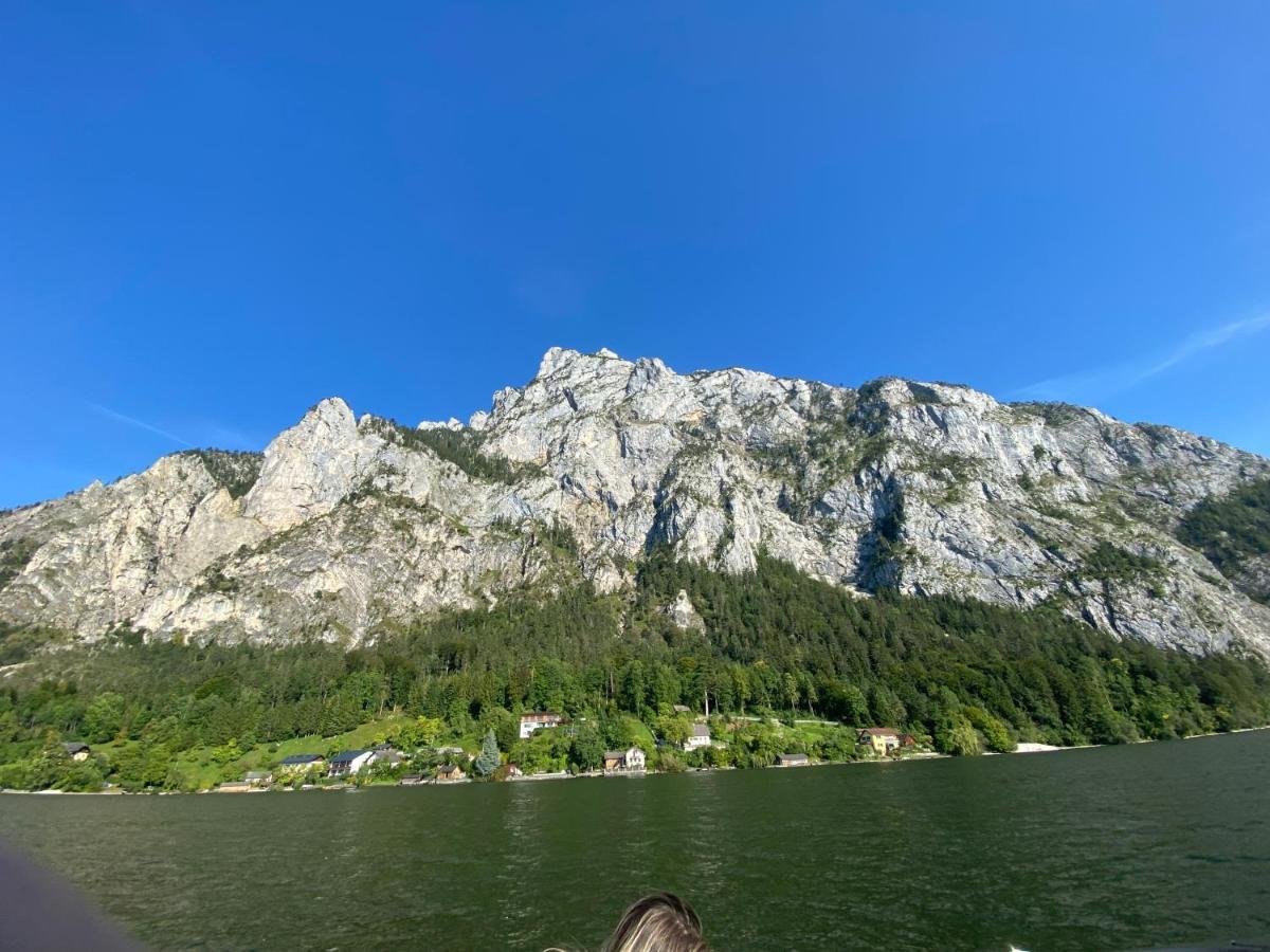 Ferienhaeuschen Am Traunsee Mit Tretboot Zur Freien Nutzung Am Badeplatz Altmuenster Ngoại thất bức ảnh