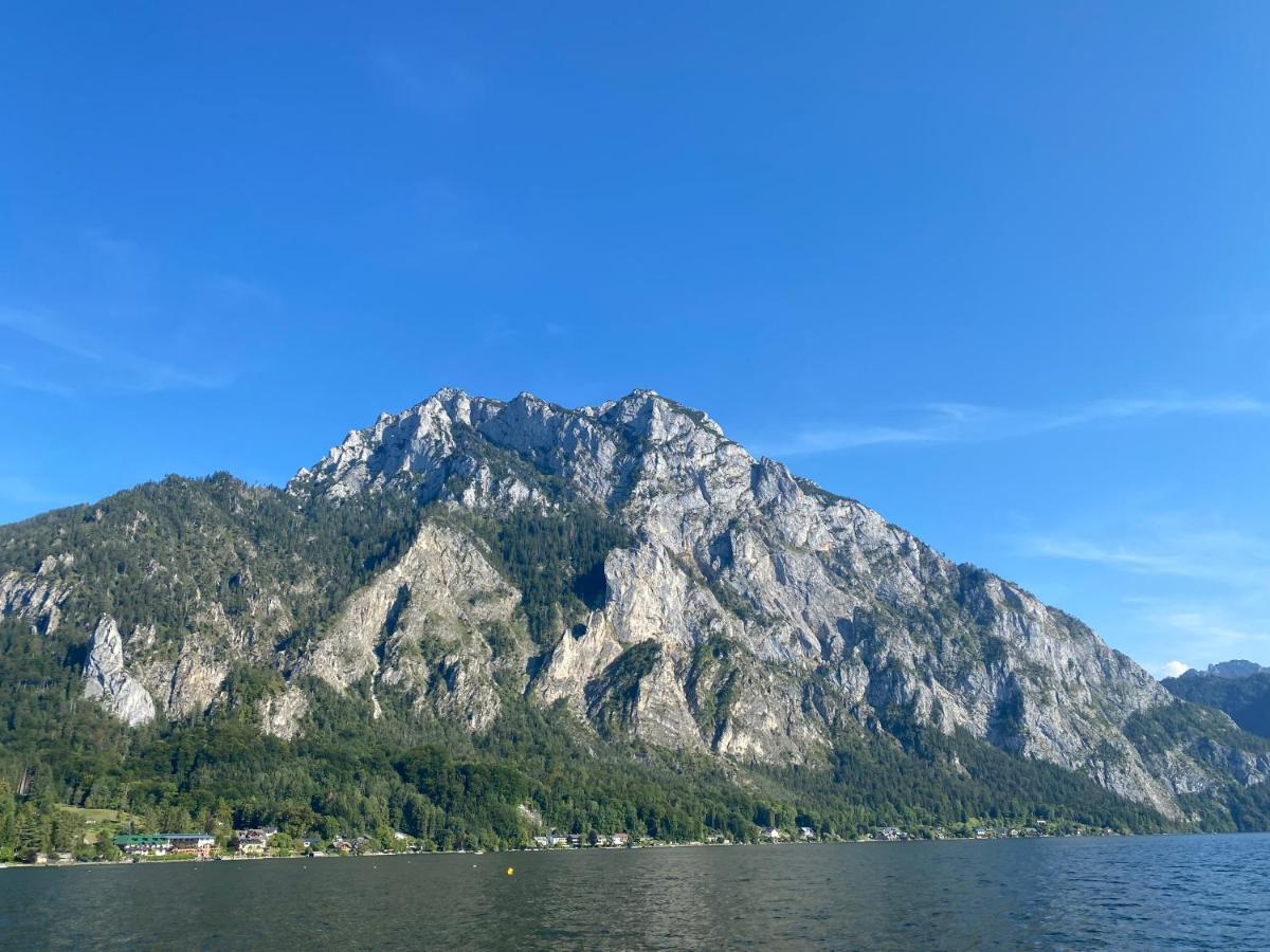 Ferienhaeuschen Am Traunsee Mit Tretboot Zur Freien Nutzung Am Badeplatz Altmuenster Ngoại thất bức ảnh